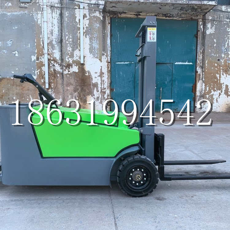 柏乡县小型电动叉车1吨2吨步行站驾式电瓶堆高充电装卸车液压升降车铲车